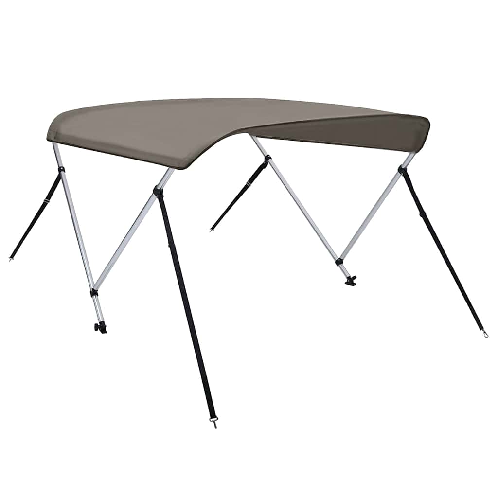 biminitop med 2 buer 150x120x110 cm grå