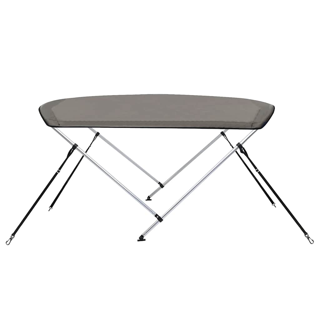 biminitop med 2 buer 150x120x110 cm grå