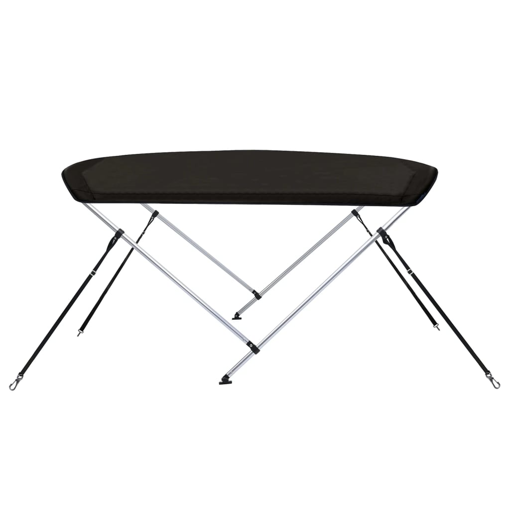 biminitop med 2 buer 150x120x110 cm sort