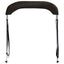 biminitop med 2 buer 180x130x110 cm sort