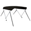 biminitop med 2 buer 180x150x110 cm sort