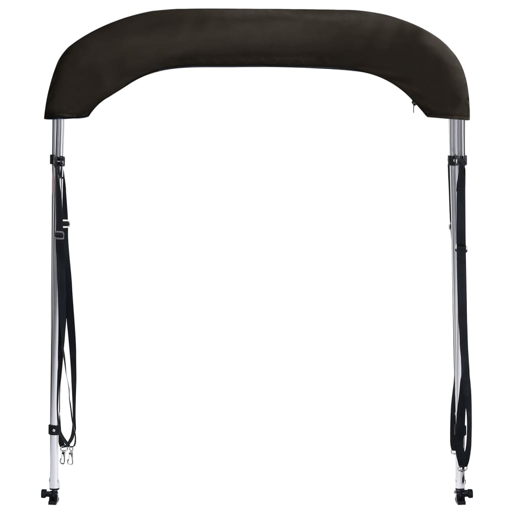 biminitop med 2 buer 180x150x110 cm sort