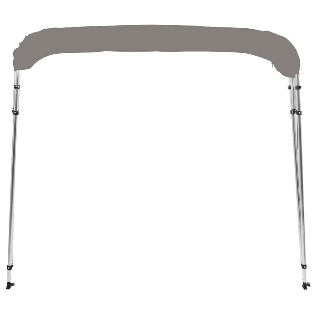 biminitop med 4 buer 243x210x137 cm grå