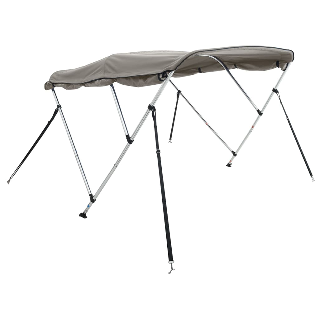 biminitop med 3 buer og sidevægge 183x(154-167)x137 cm