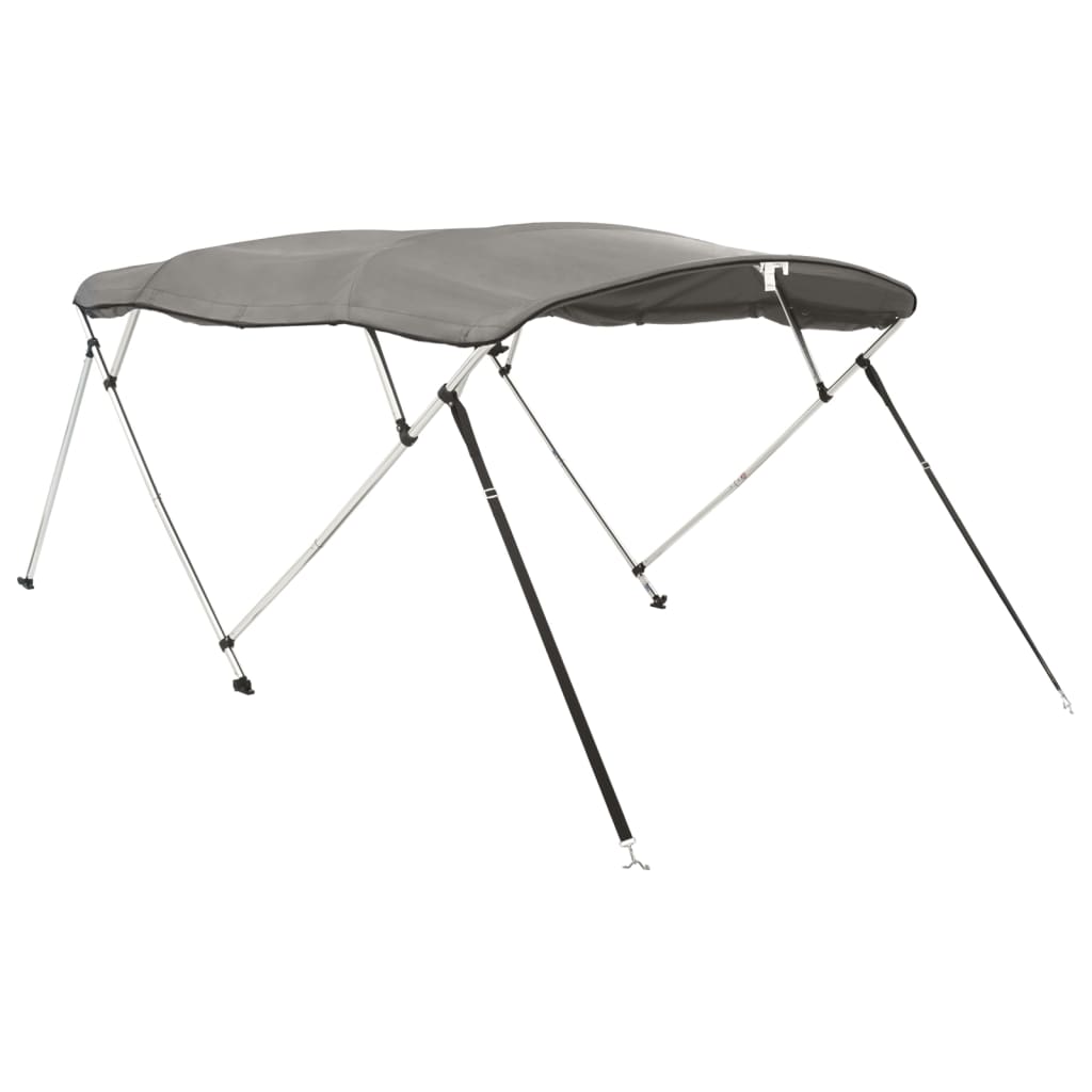 biminitop med 3 buer og sidevægge 243x(170-182)x137 cm