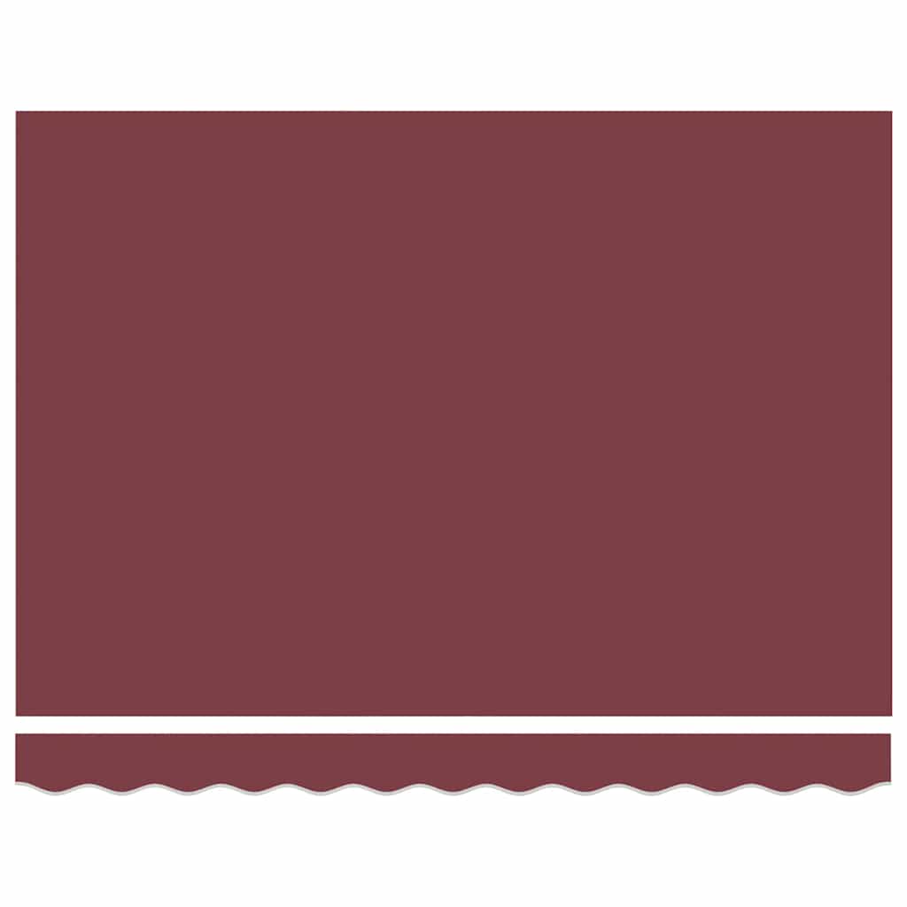 Udtrækkelig markise Bordeaux 300 x 250 cm Stof og aluminium