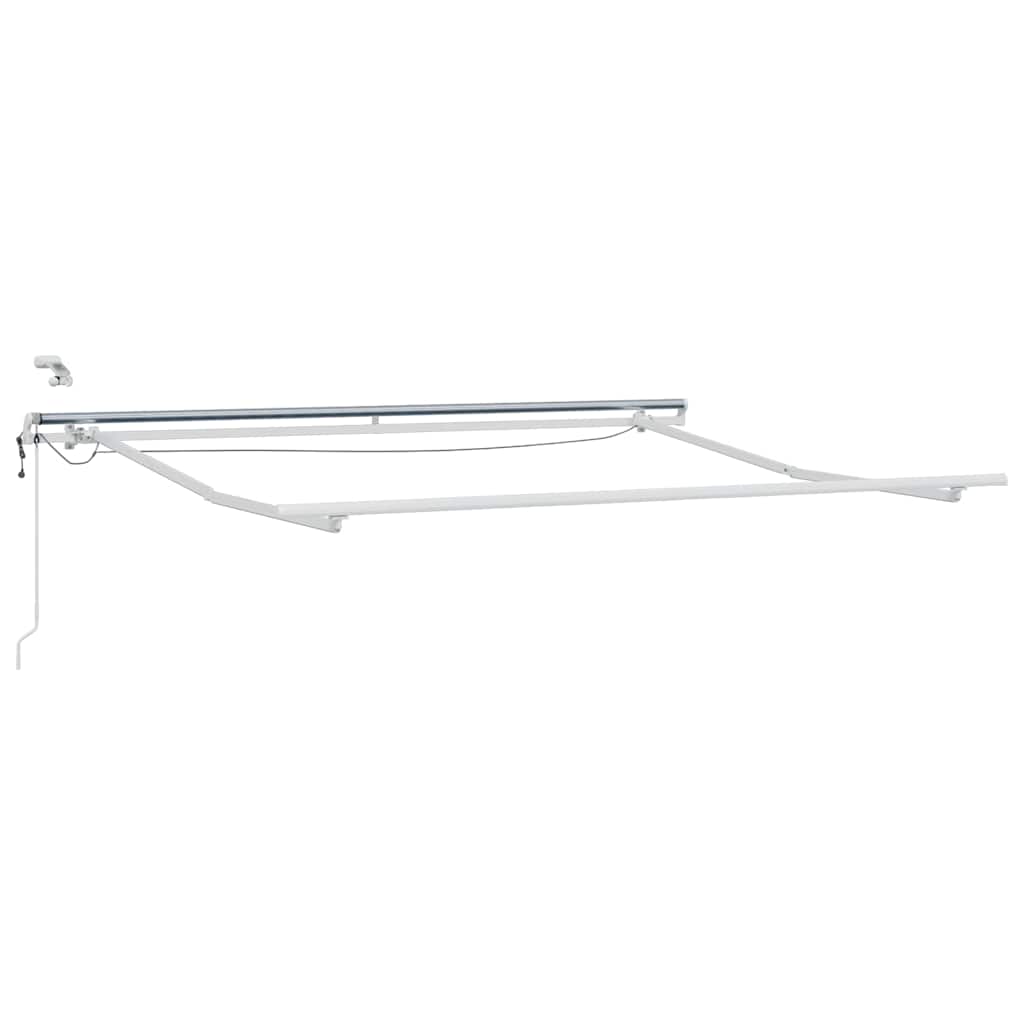 markise med LED-lys 300x250 cm automatisk betjening bordeaux