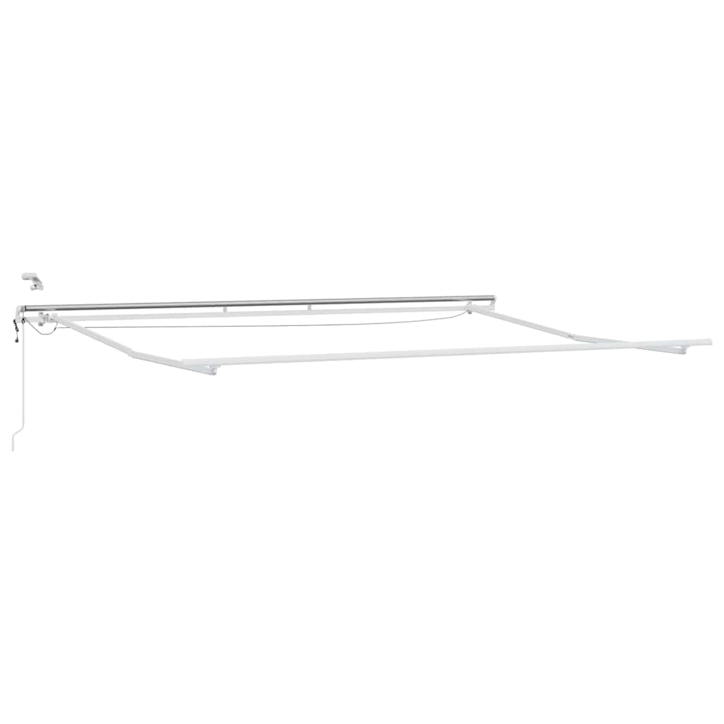 markise med LED-lys 400x300 cm automatisk betjening bordeaux