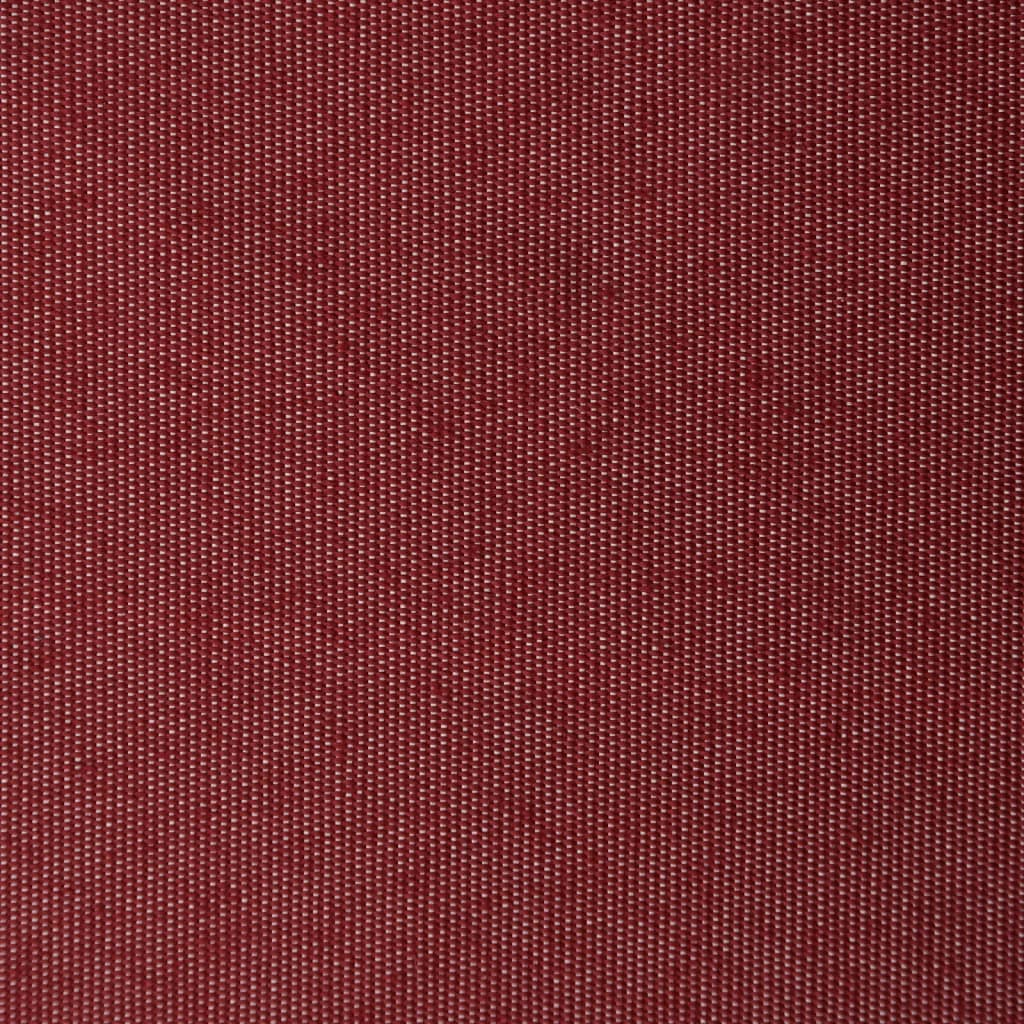 Udtrækkelig markise Bordeaux 400 × 350 cm Stof og aluminium