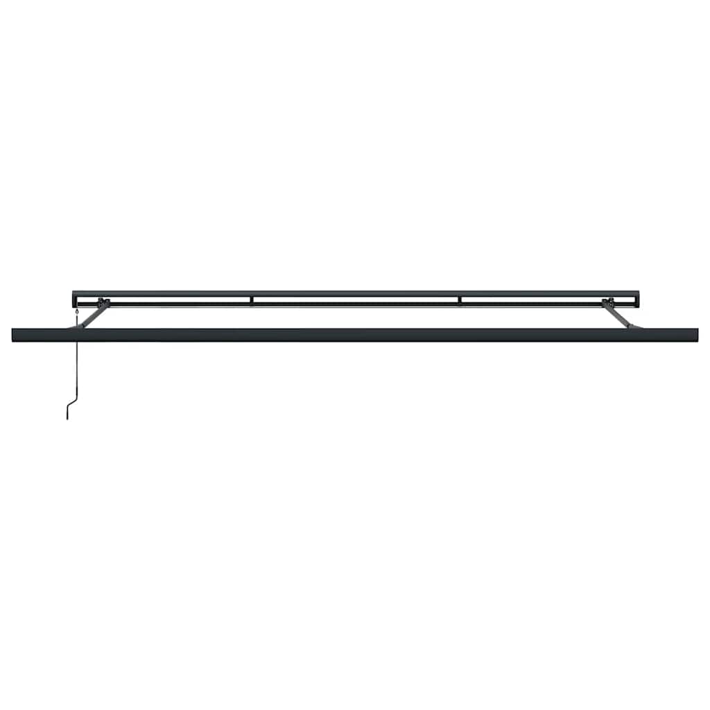 Udtrækkelig markise Bordeaux 300 x 250 cm Stof og Metal