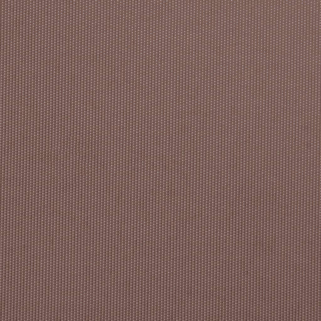markise med LED-lys 450x350 cm manuel betjening brun