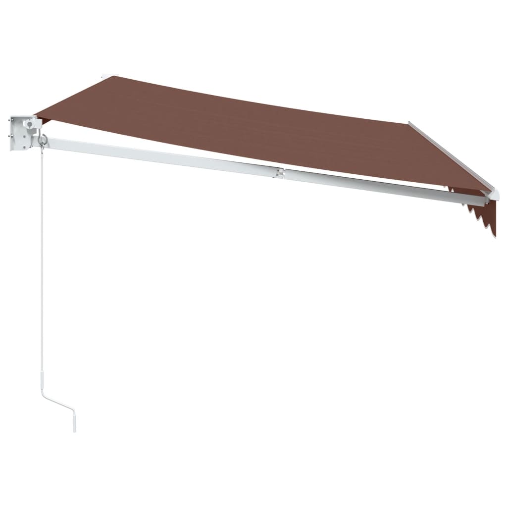 markise 350x250 cm manuel betjening brun