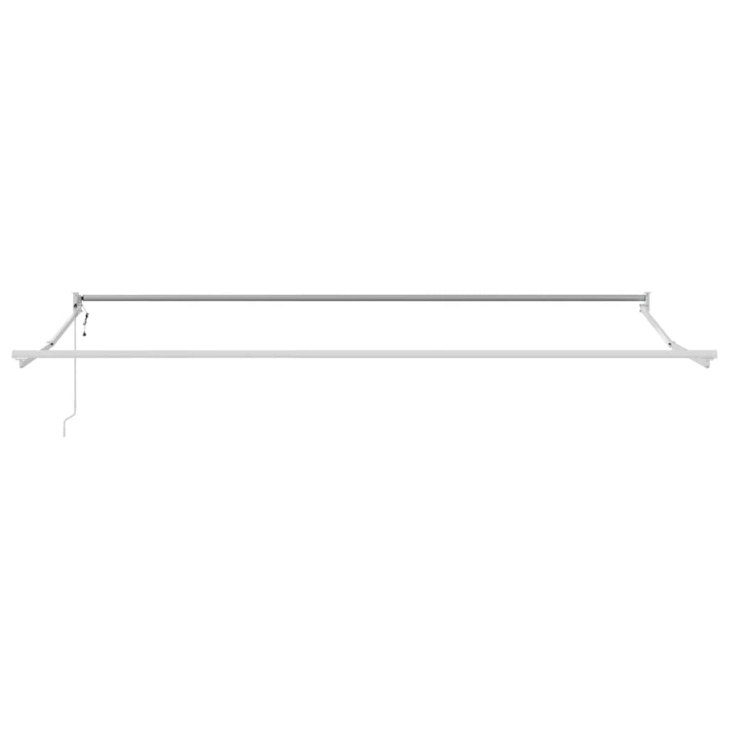 markise 400x300 cm automatisk betjening brun