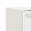 tv-bord 67x39x44 cm stål hvid