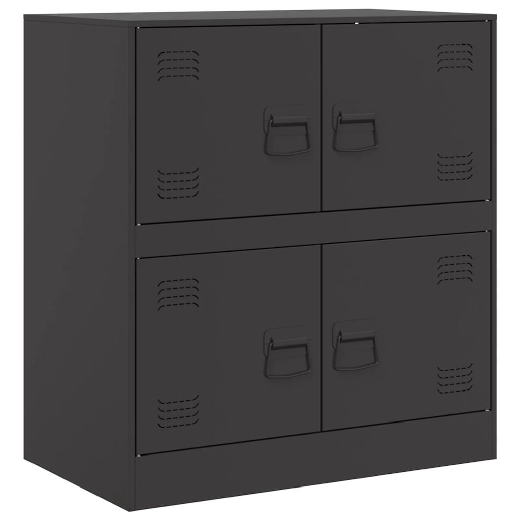 skænk 67x39x73 cm stål sort