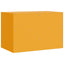 tv-bord 67x39x44 cm stål sennepsgul