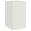 sengeborde 2 stk. 34,5x39x62 cm stål hvid