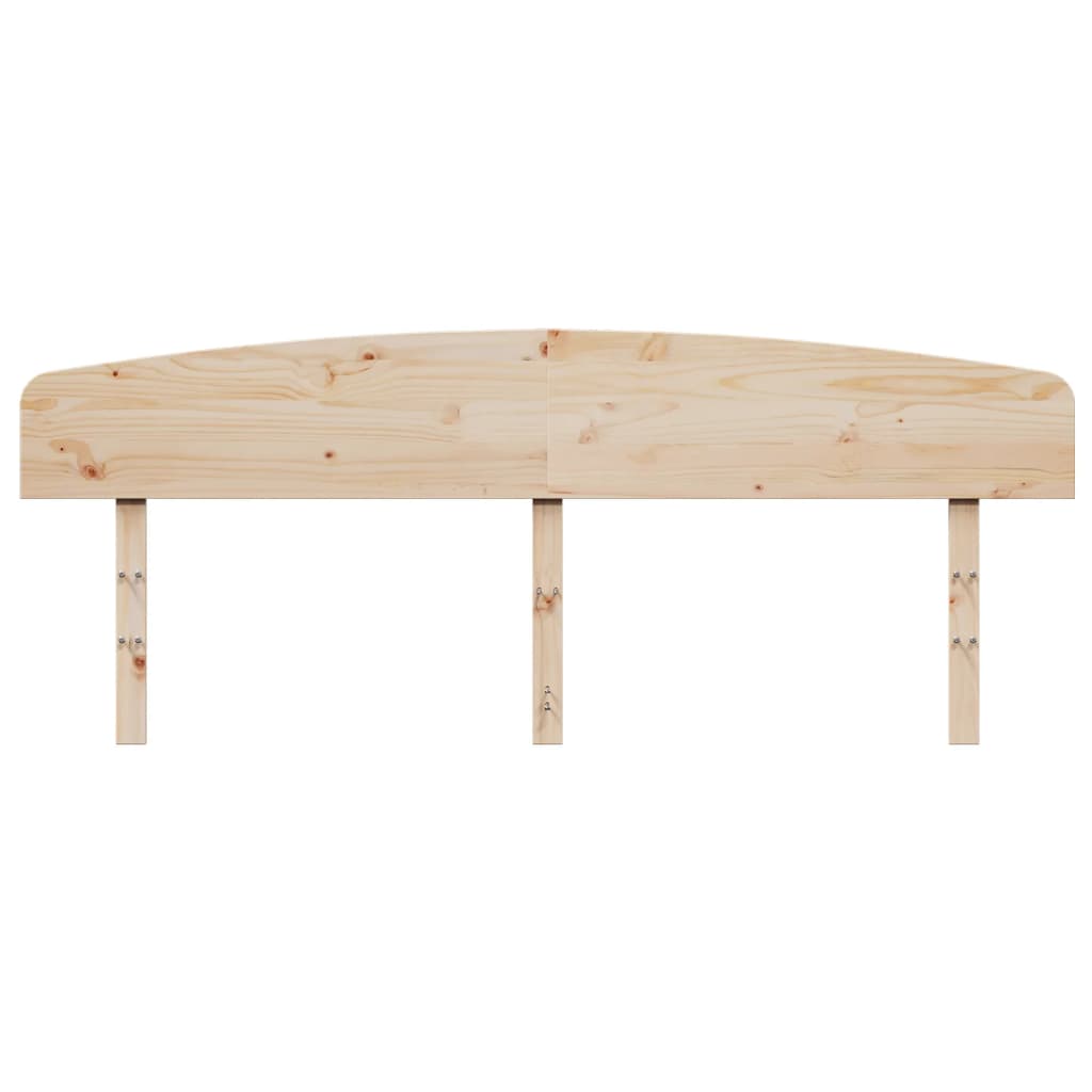 sengegavl 180 cm massivt fyrretræ