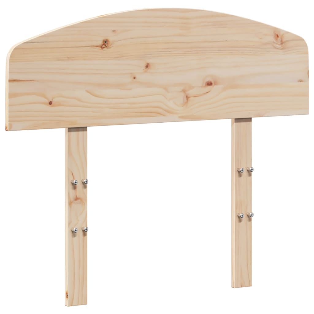 sengegavl 90 cm massivt fyrretræ