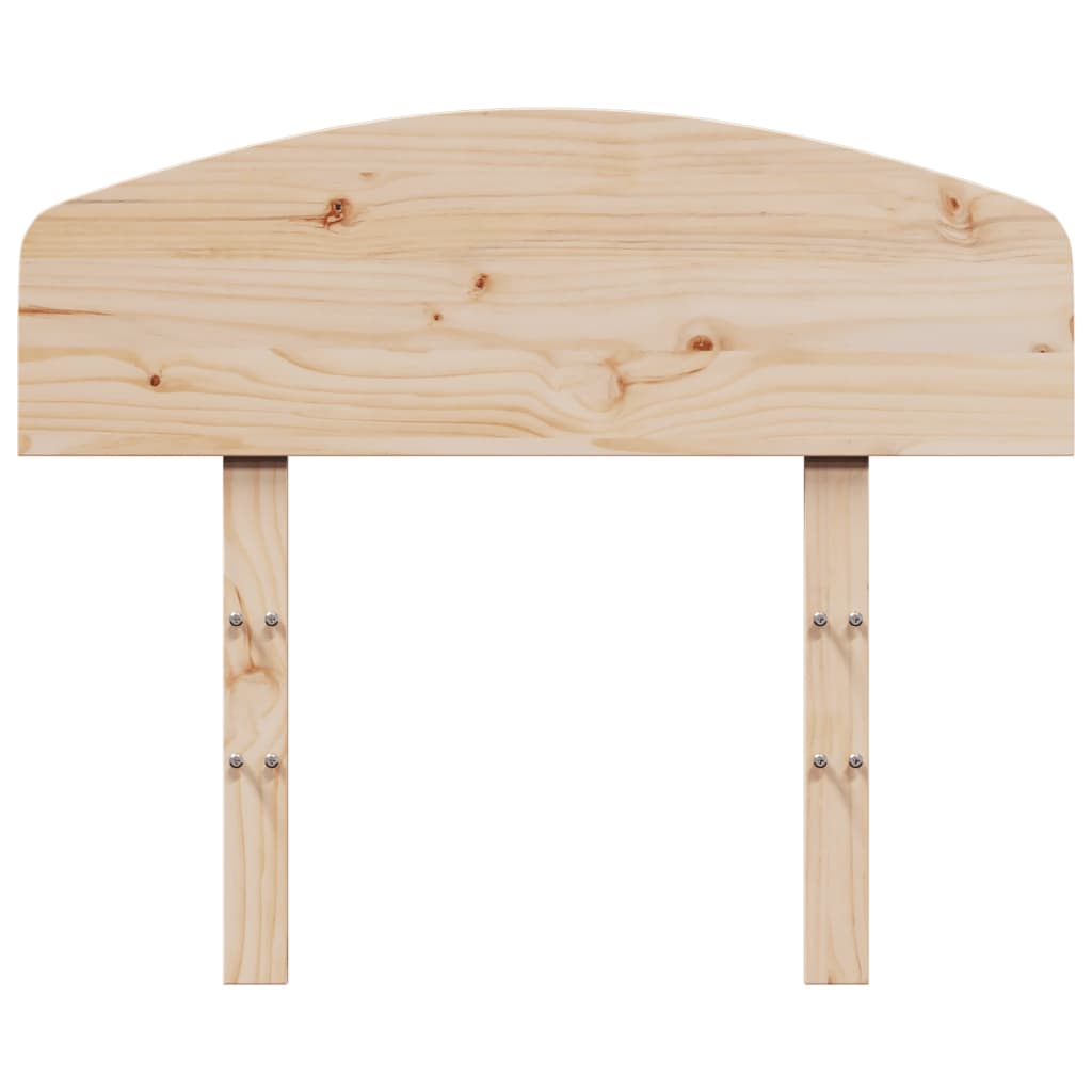 sengegavl 90 cm massivt fyrretræ