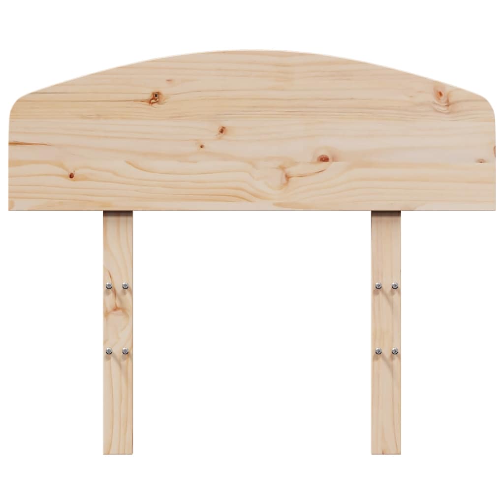 sengegavl 75 cm massivt fyrretræ