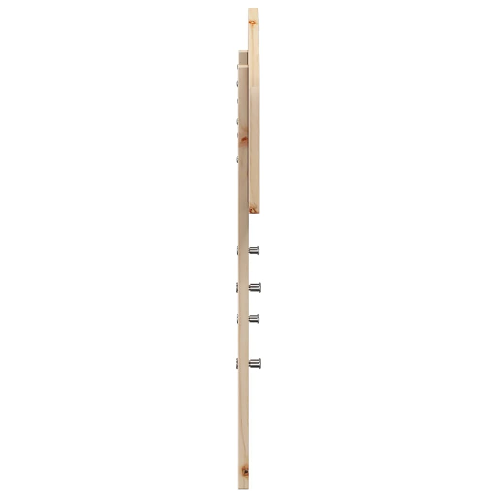 sengegavl 75 cm massivt fyrretræ
