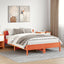 sengeramme uden madras 120x200 cm massivt fyrretræ gyldenbrun