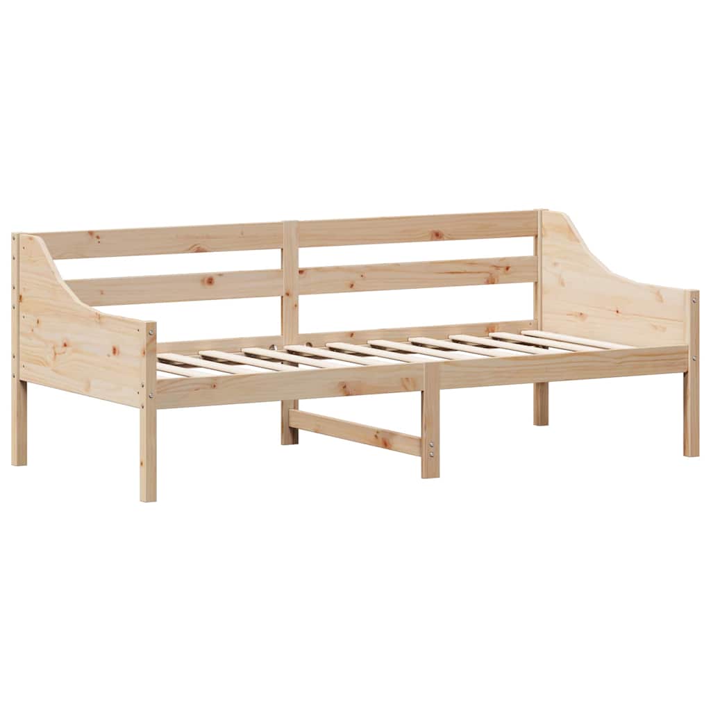 daybed uden madras 80x200 cm massivt fyrretræ
