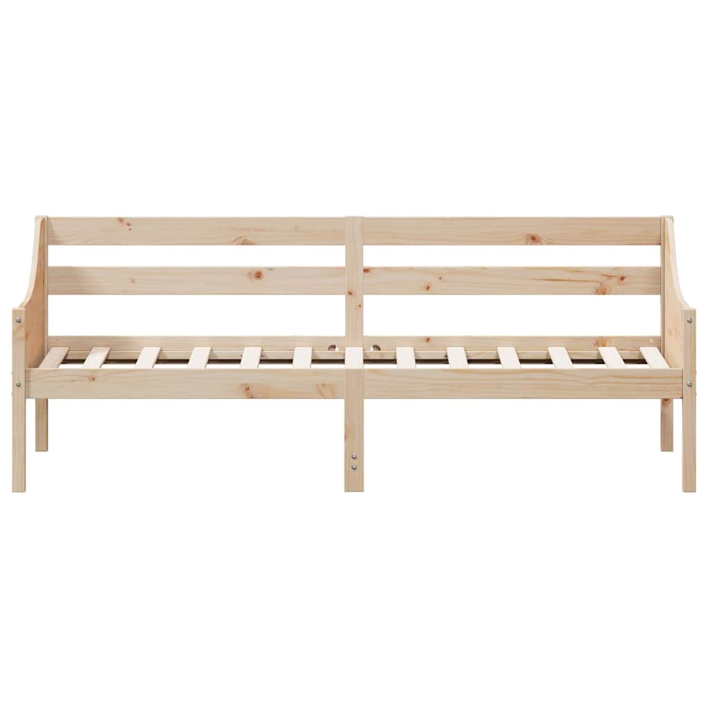 daybed uden madras 80x200 cm massivt fyrretræ