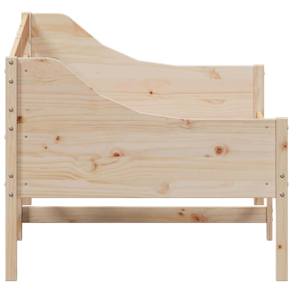 daybed uden madras 80x200 cm massivt fyrretræ