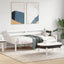 daybed uden madras 90x190 cm massivt fyrretræ hvid
