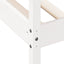 daybed uden madras 90x190 cm massivt fyrretræ hvid