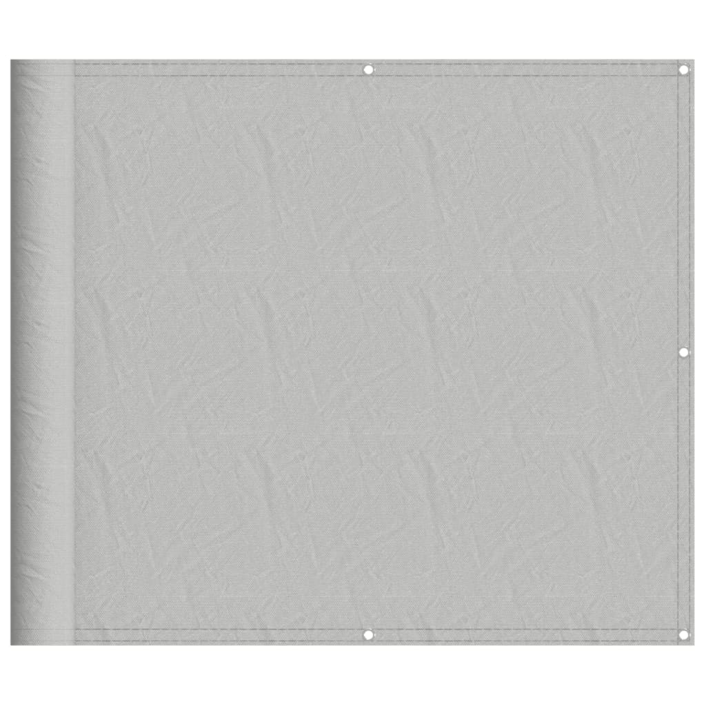altanafskærmning 90x700 cm 100 % polyester lysegrå