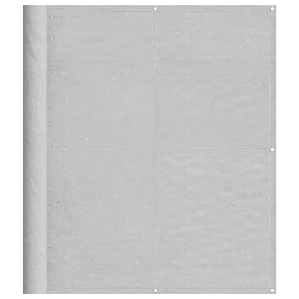 altanafskærmning 120x700 cm 100 % polyester lysegrå