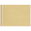 altanafskærmning 75x600 cm 100 % polyester sandfarvet
