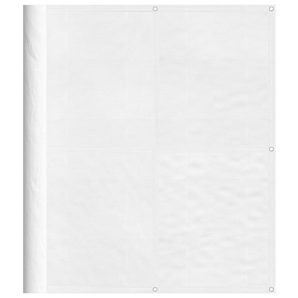 altanafskærmning 120x700 cm 100 % polyester hvid