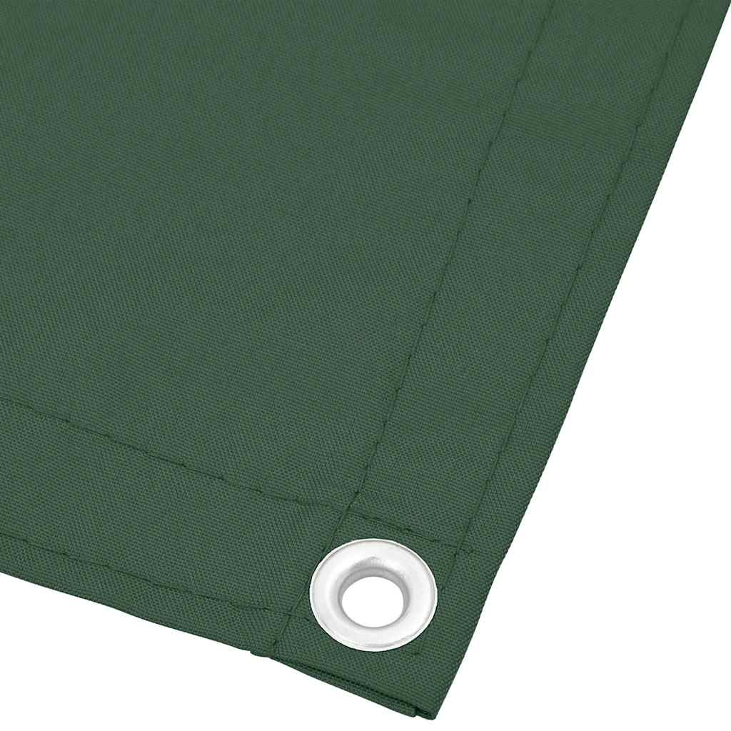 altanafskærmning 75x800 cm 100 % polyester mørkegrøn