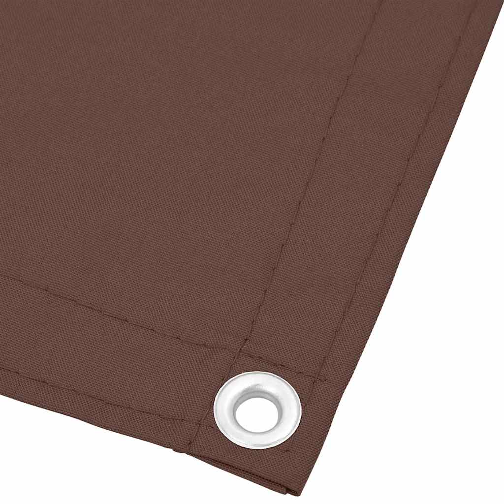 altanafskærmning 90x800 cm 100 % polyester brun