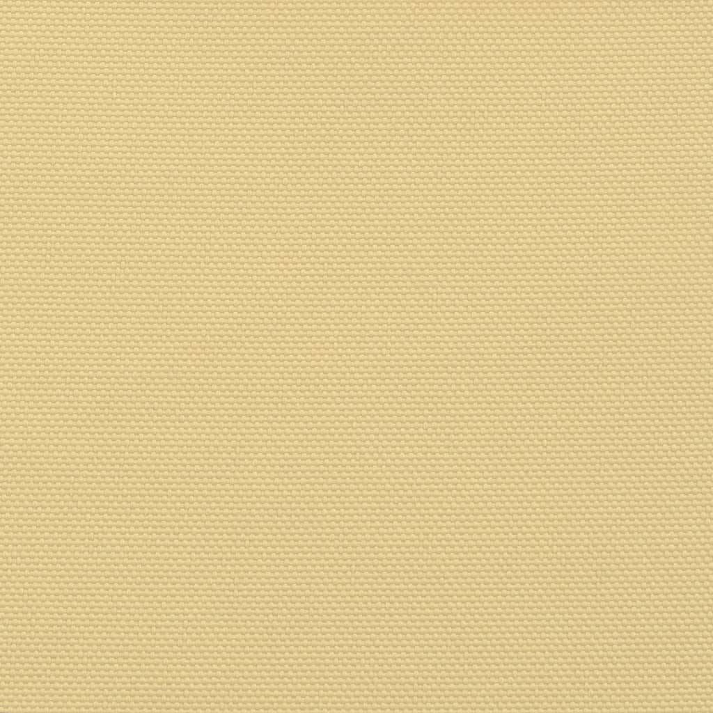 solsejl 2,5x2,5 m 100 % polyesterstof sandfarvet