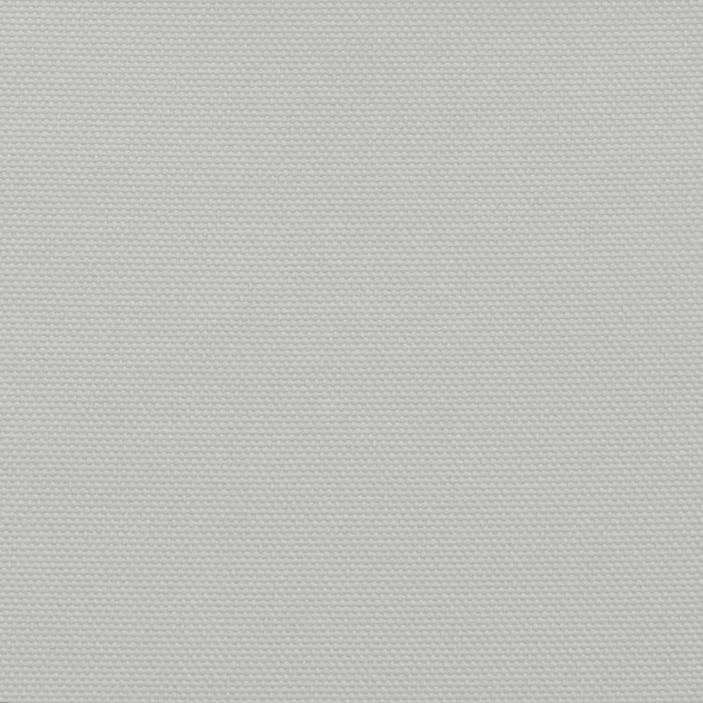 solsejl 3x2,5 m 100 % polyesterstof lysegrå