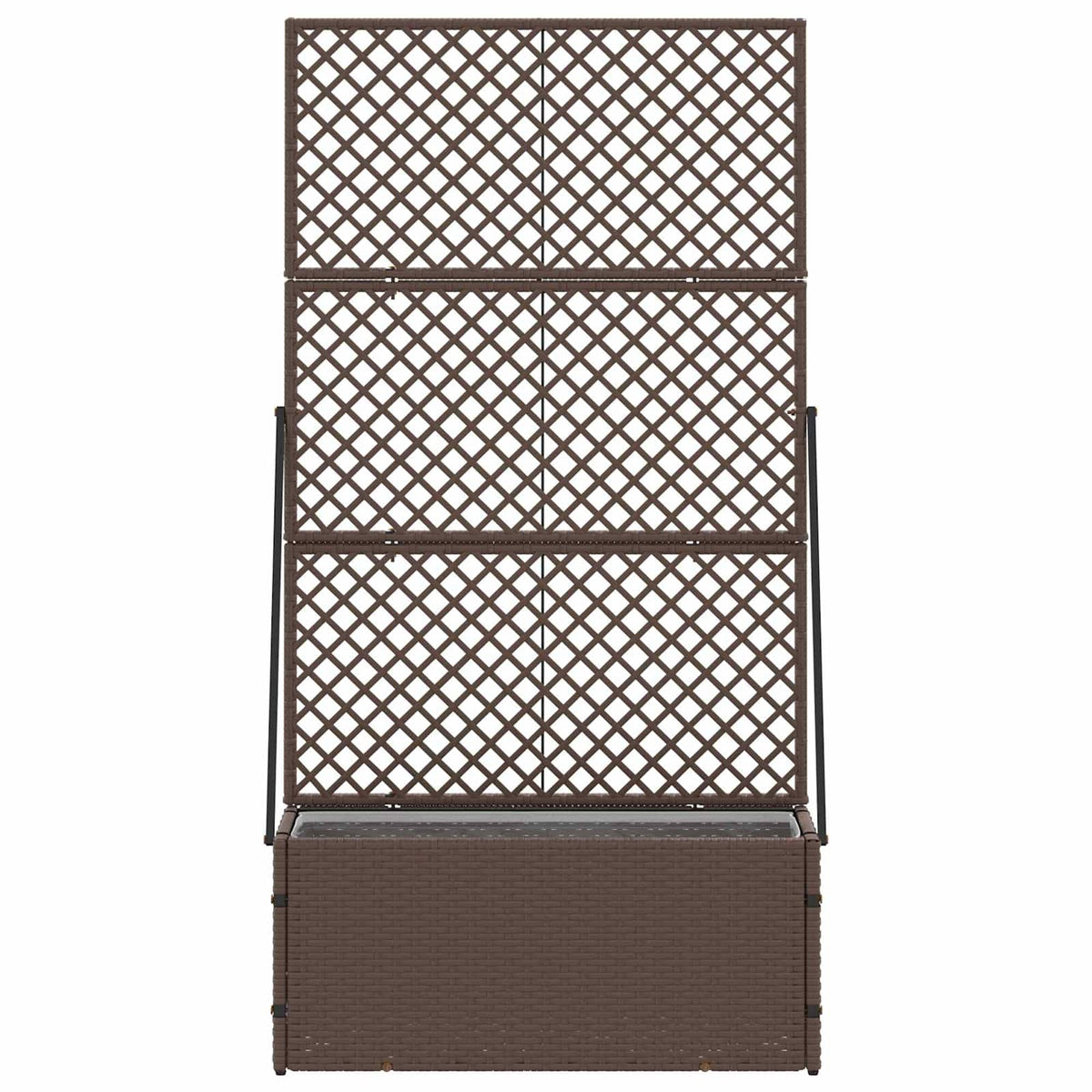 Have Trellis Planter Brun 70 x 30 x 135 cm Metal