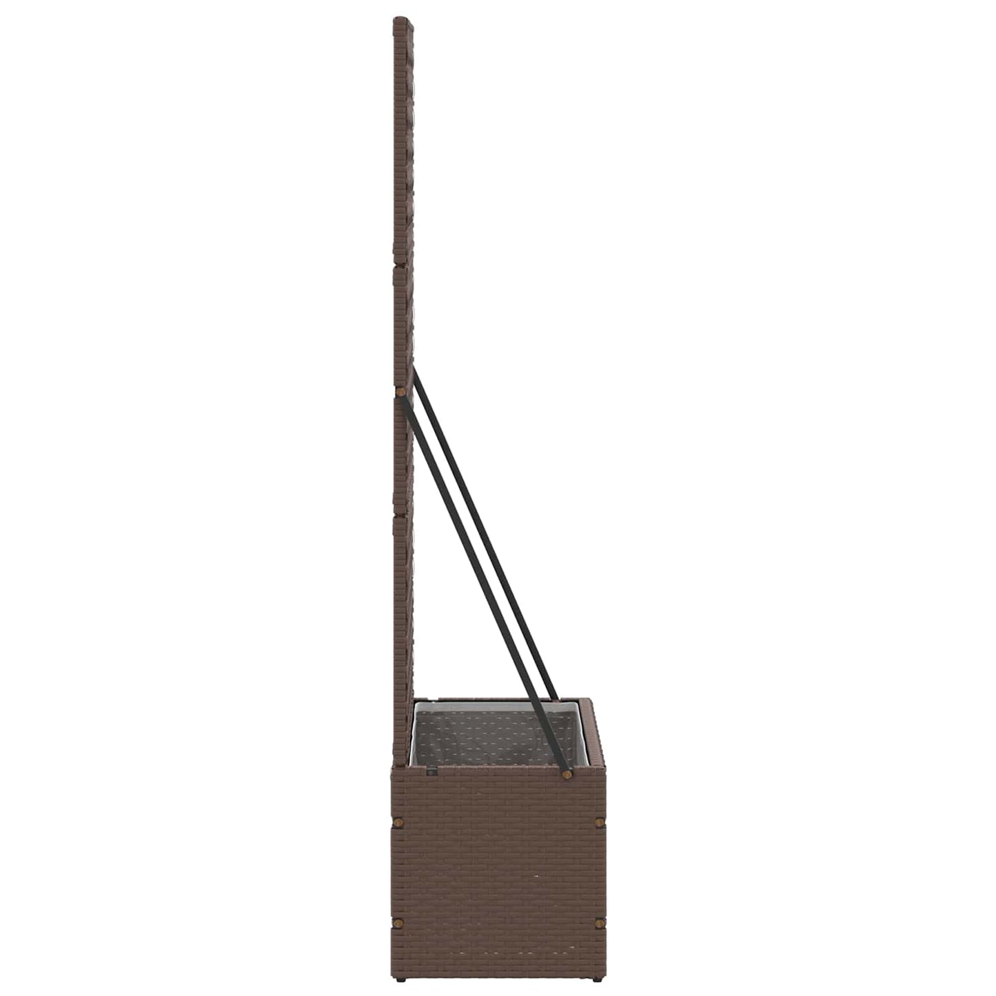 Have Trellis Planter Brun 70 x 30 x 135 cm Metal