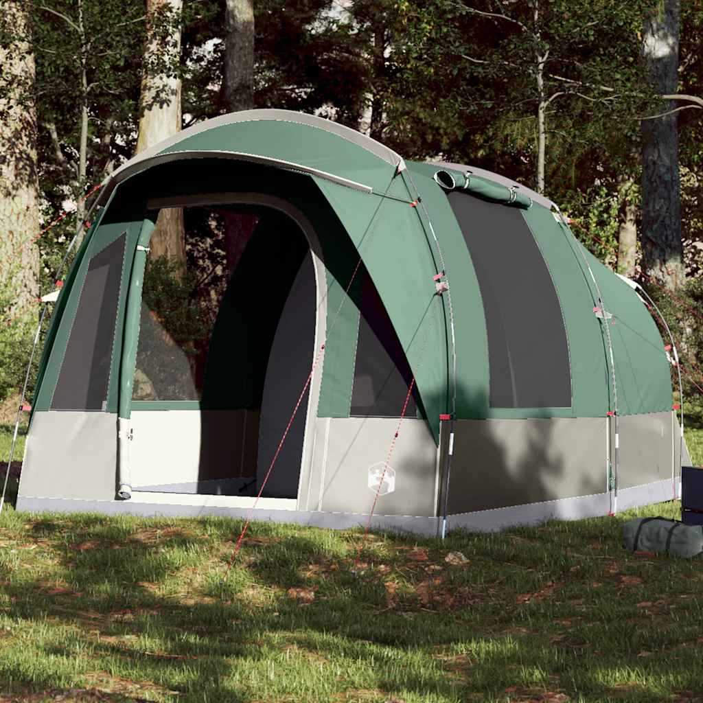 3-personers campingtelt vandtæt grøn