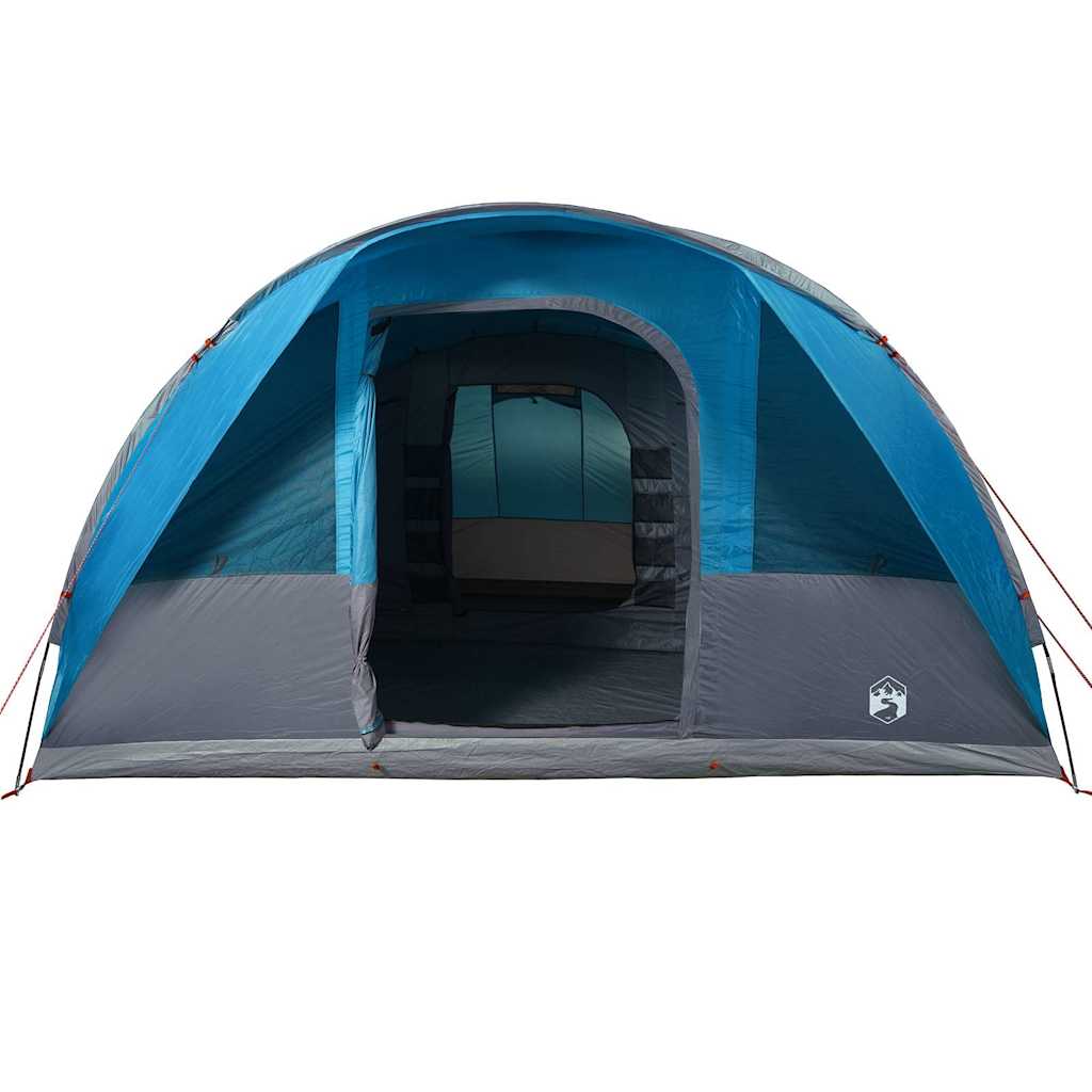 7-personers campingtelt vandtæt blå