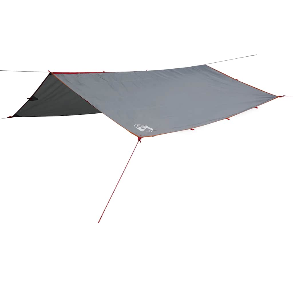 tarp 300x294 cm vandtæt grå og orange