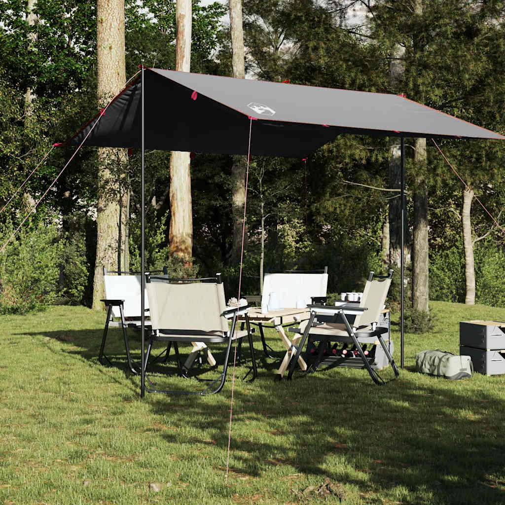 tarp 300x294 cm vandtæt grå og orange