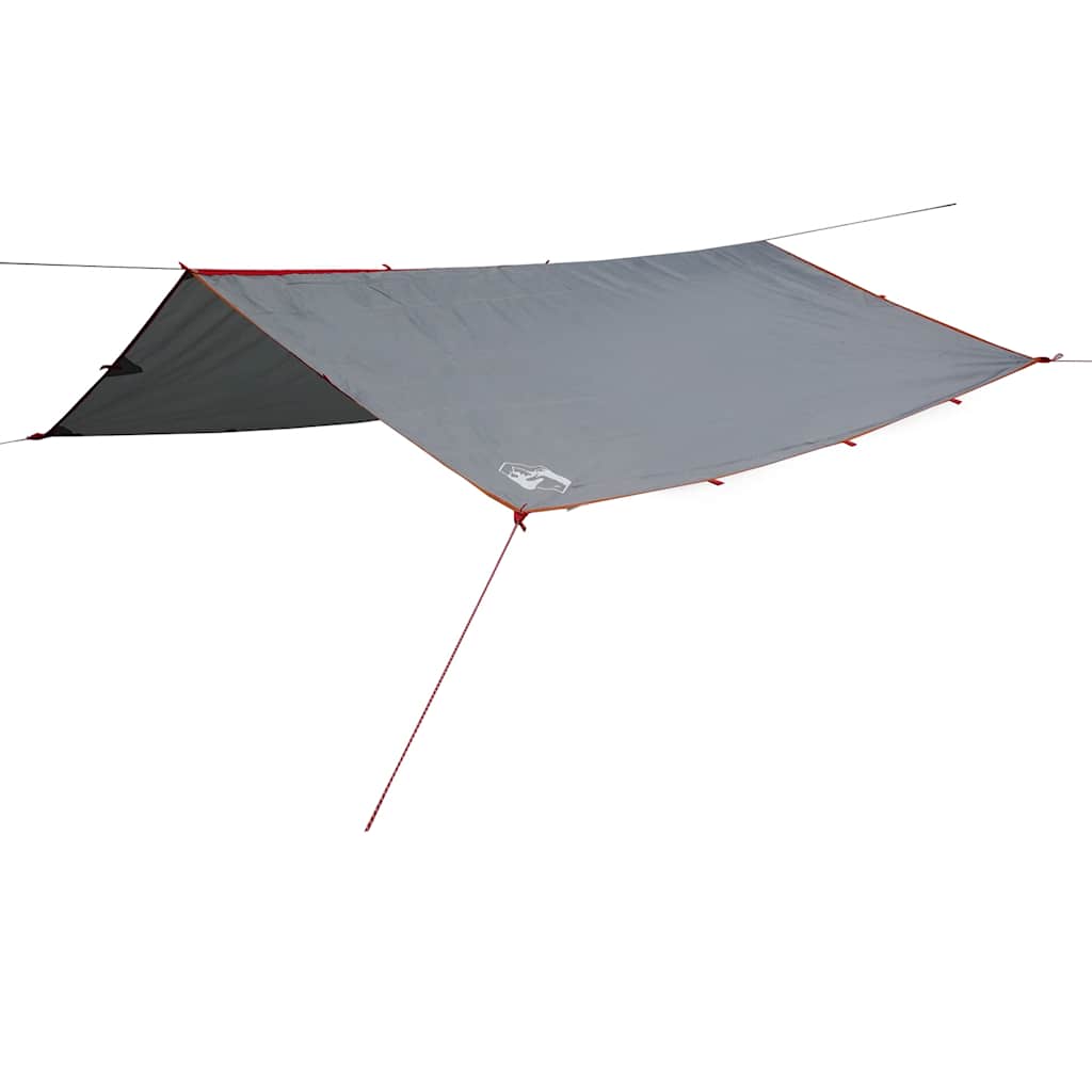 tarp 360x294 cm vandtæt grå og orange