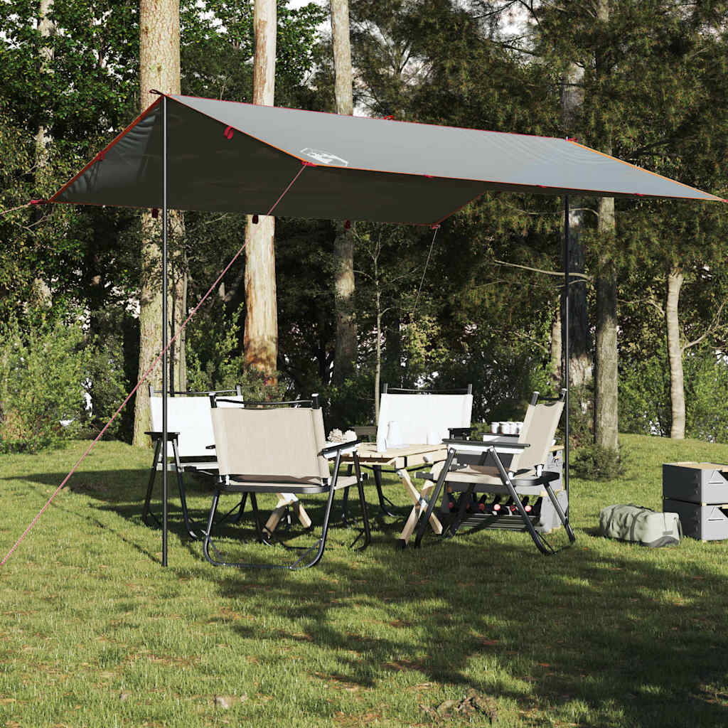 tarp 360x294 cm vandtæt grå og orange
