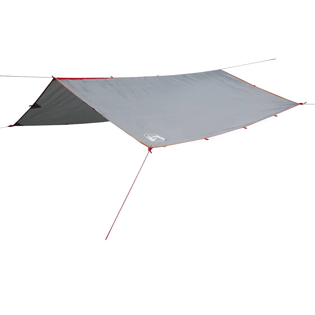 tarp 500x294 cm vandtæt grå og orange
