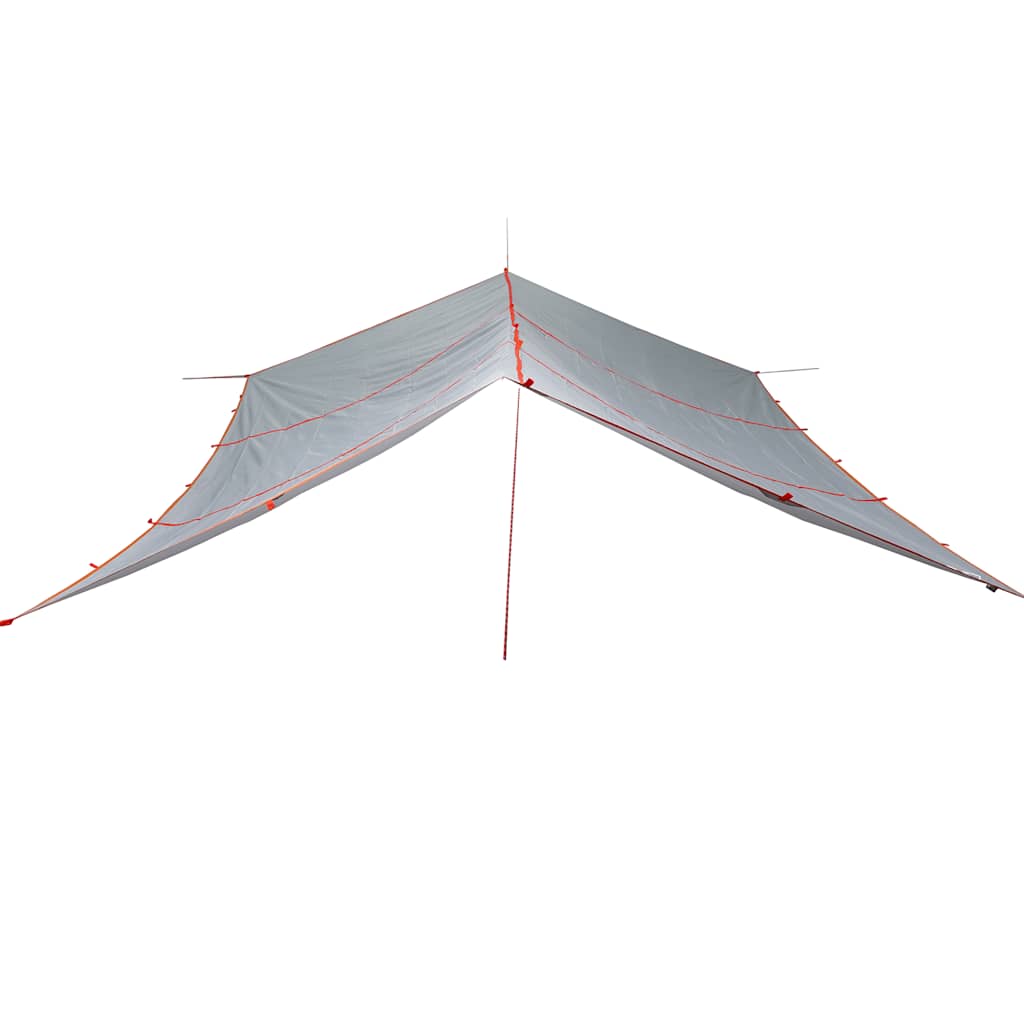 tarp 420x440 cm vandtæt grå og orange